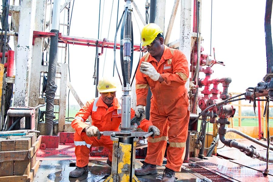 Oil & Gas Field Training training session