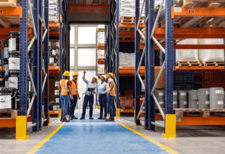 Warehouse Material Handling & Logistics training session